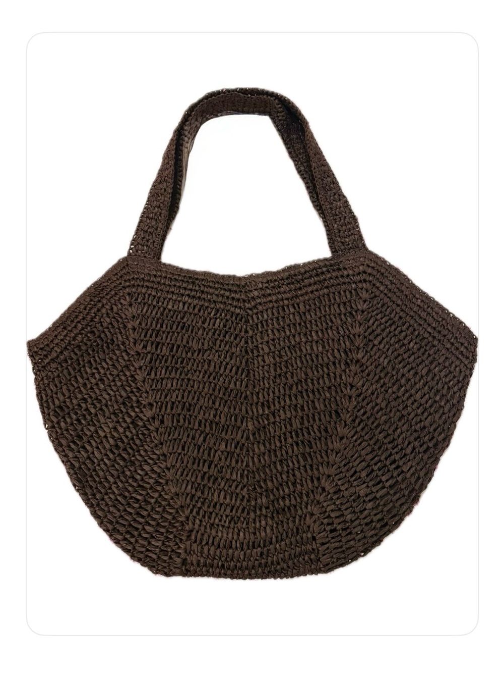 Primark Brown Woven Tote